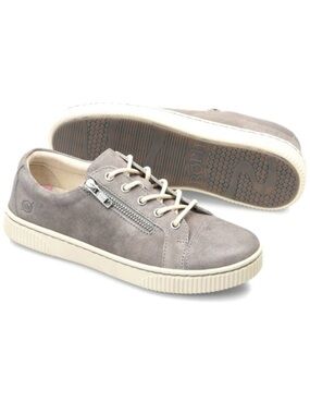 Born Tamara Gray Suede Sneakers Size 9